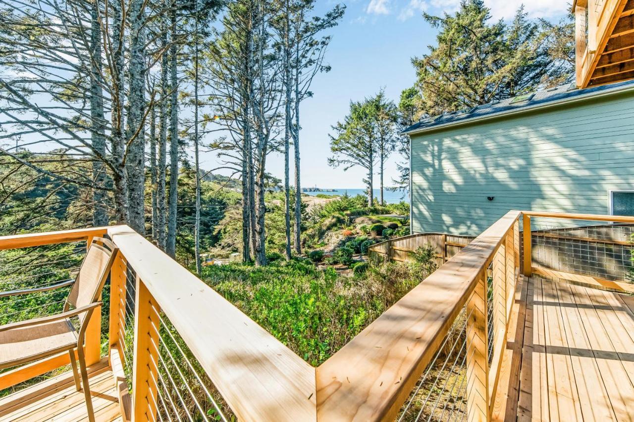 Yaquina Lighthouse View Beach Home Torre di Torre di Newport Esterno foto